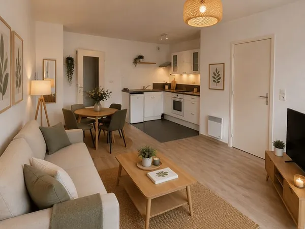 Appartement 2 pièces 50 m²