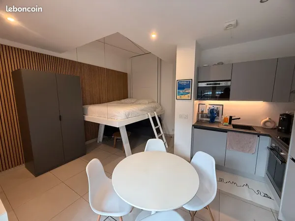 Studio moderne Terrasse