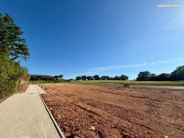 Terrain 402 m² Entre Vignes