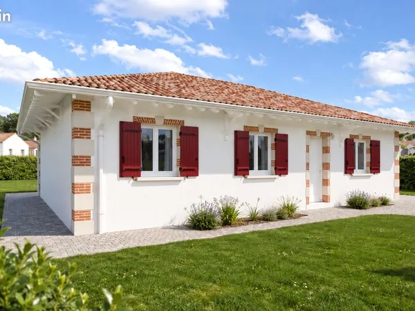 À 15 min de l'océan : maison 3 chambres sur terrain de 582 m²