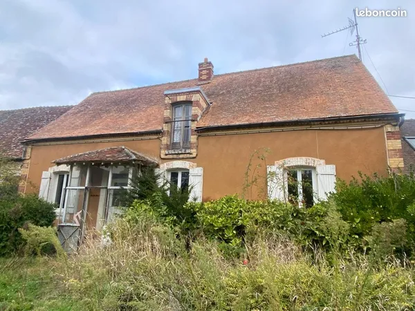 Maison 108m2 3 chambres -93m2 de combles aménageables -581m2- Sours- 15 minutes Chartres