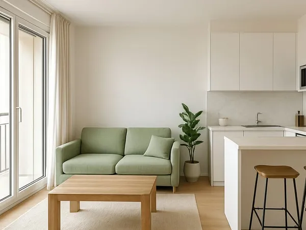Appartement 2 pièces 38 m²