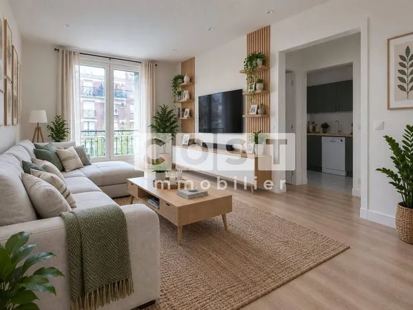 Appartement 2 pièces 51 m²