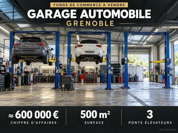 Fonds de commerce 500 m²