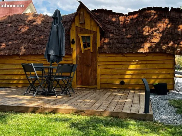 Cabane Tiny house, 4 couchages tout équipée