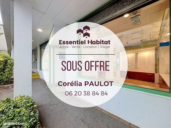 Local commercial 55 m² ROMBAS