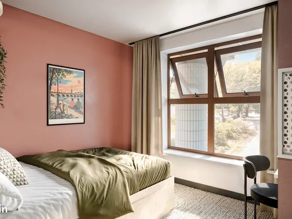 Mini-studio en colocation - Résidence Etudiante dans le quartier Mériadeck à Bordeaux