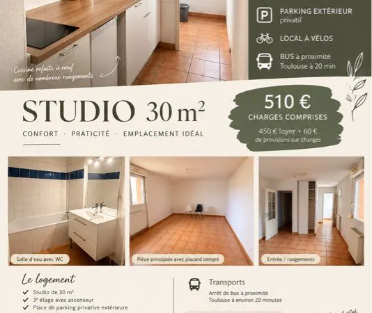 Studio 30m2