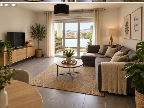 À VENDRE - T3 lumineux de 65 m² avec balcon - Résidence sécurisée - La Ciotat
