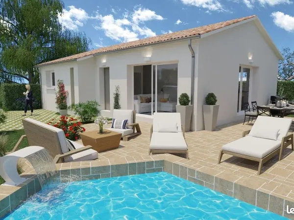 Projet de construction d'une maison 80 m² avec terrain à LONGEVES (17)
