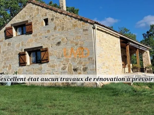 Maison Cévenole sur magnifique terrain de 27 672m2, avec piscine