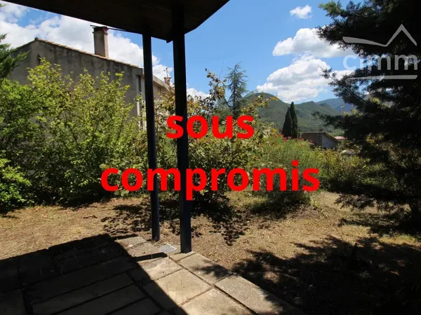 Maison d'architecte de plain-pied – Vue montagnes & fort potentiel d’aménagement