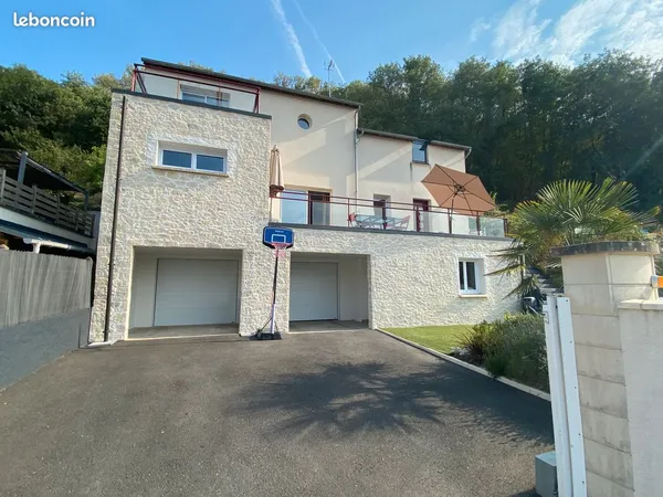🏡 à vendre à savonnières - beaux volumes, prestations haut de gamme & superbe vue sur le cher