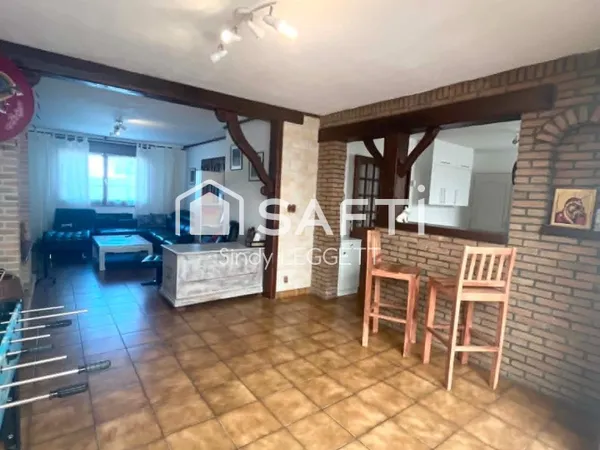 MAISON INDIVIDUELLE 4 CHAMBRES JARDIN EXPOSE SUD GARAGE PISCINE BRAY DUNES PLAGE