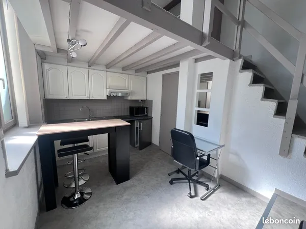 Appartement studio T1-T2, 22m2 meublé en duplex, Vieux Lille