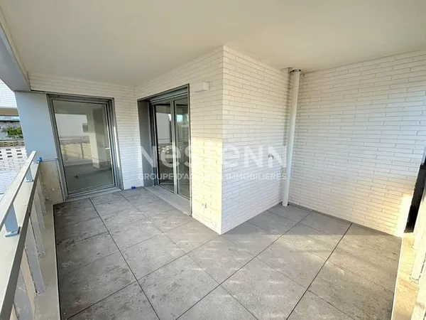 Toulouse 31400 EMPALOT T3 NEUF de 63.65m² avec deux terrasses de 11.93 et 11.65m² , une place de par