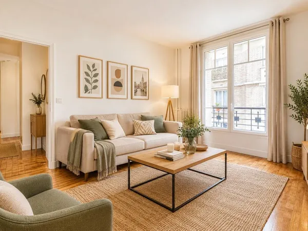 Appartement 3 pièces 58 m²