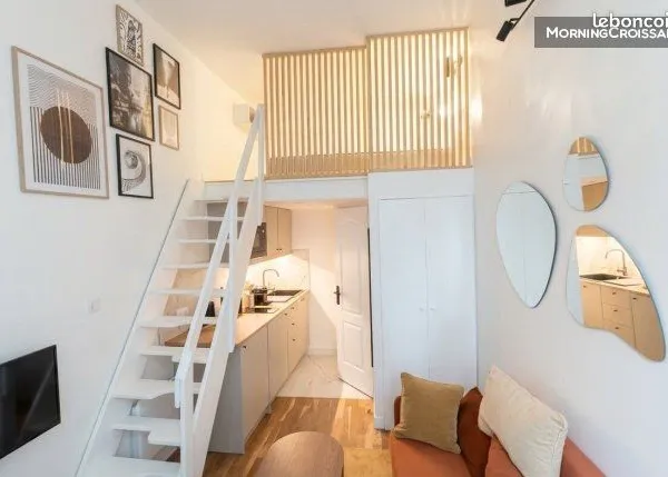 Studio 1 pièce 13 m²