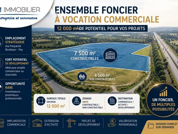 Terrain en individuel 12000 m²