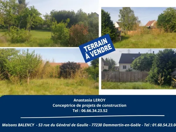 Terrain 865 m²