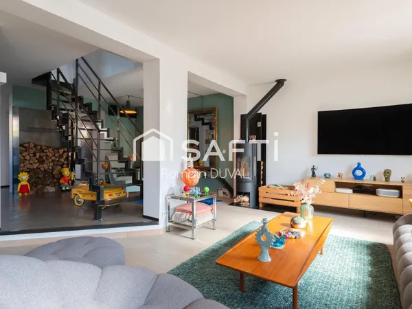 Appartement duplex style loft avec terrasse