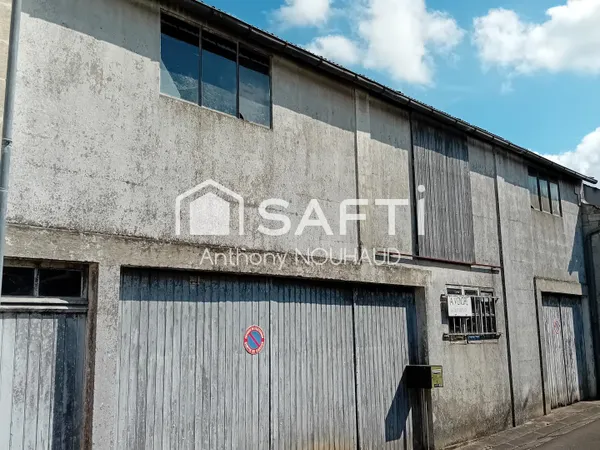 Bien à fort potentiel d'aménagement (immeuble, loft...)