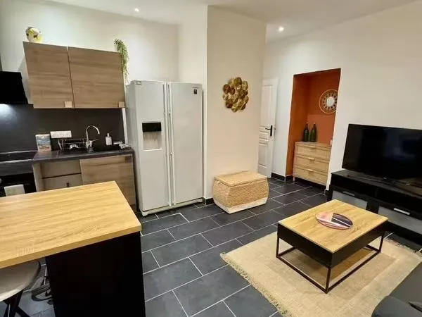 T2 meublé 35 m² avec terrasse - Nice centre - Climatisation
