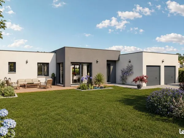 Projet de construction d'une maison 102 m² avec terrain à VILLENEUVE (01)