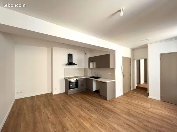 Magnifique T2 en centre ville - Cuisine neuve - Entièrement rénové