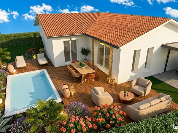 Projet de construction d'une maison 95 m² avec terrain à ONDRES (40)