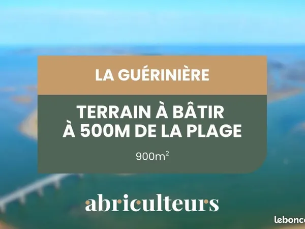 Terrain 897 m² La Gueriniere