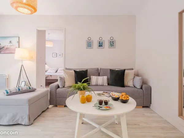 T2 meublé Toulouse - clim + piscine + jardin + parking (pour étudiants, salariés, touristes ...)