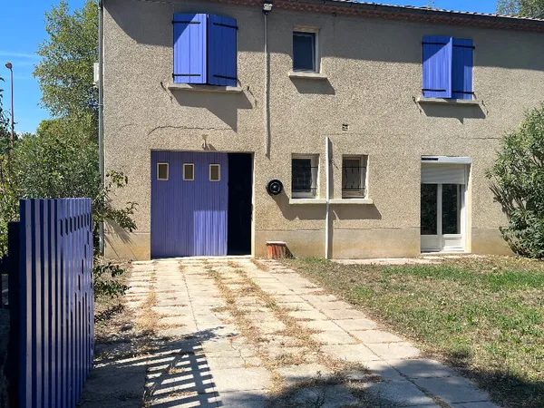 Maison 3 chambres avec jardin