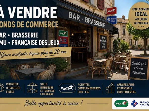 Fonds de commerce 167 m²
