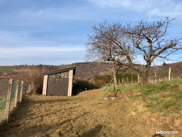 GARAGE de 36m² sur TERRAIN de 800m²