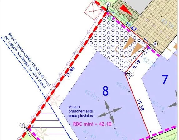LAUZACH - Terrain à bâtir - BAISSE DE PRIX