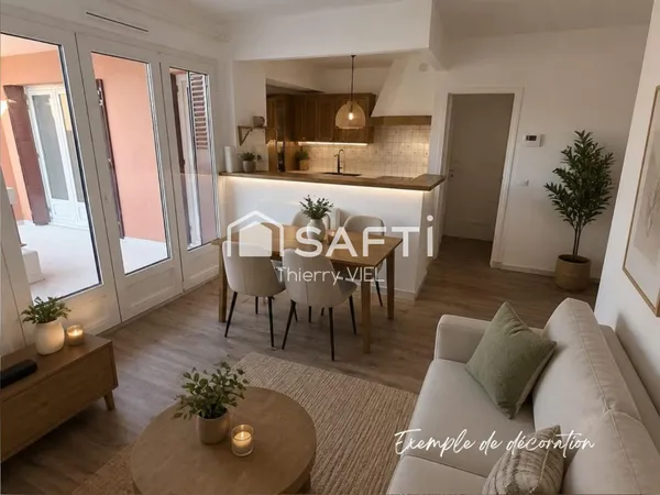 GAGNY CENTRE - APPARTEMENT 3P/BALCON - CAVE/PARKING