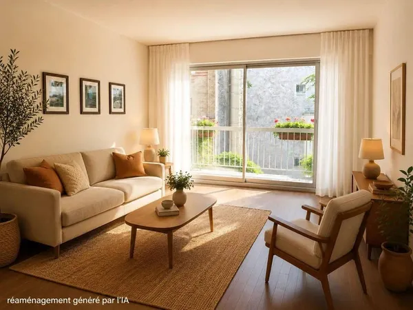 Appartement 2 pièces 54 m²