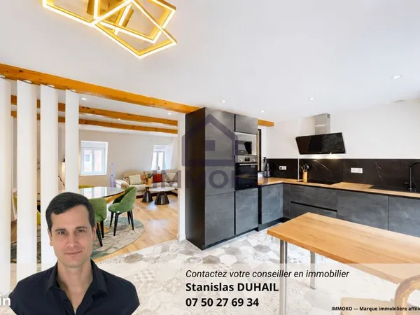 Duplex 4 pièces 100 m²
