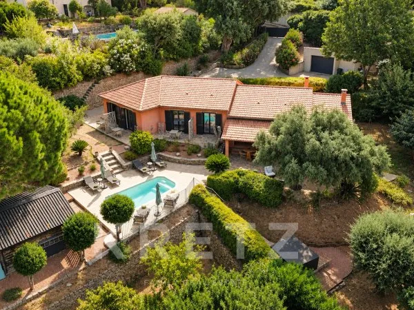 Villa avec Piscine et Jacuzzi - Poggio d'Oletta, Hauteurs Saint-Florent