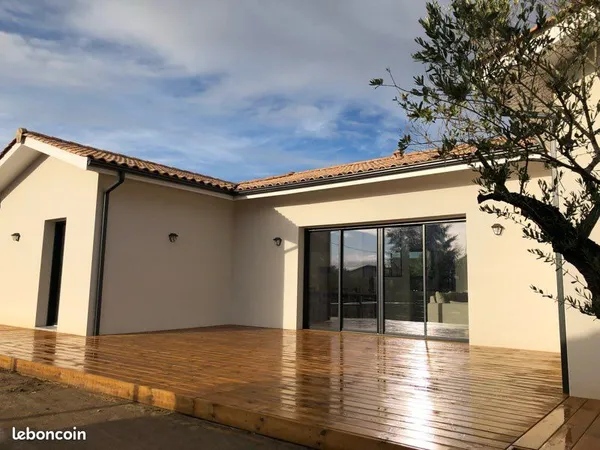 Location à l'année maison T5 meublée
