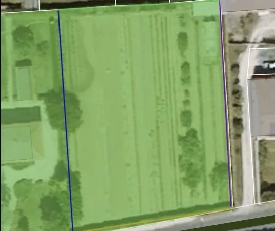Terrain en individuel 2076 m²
