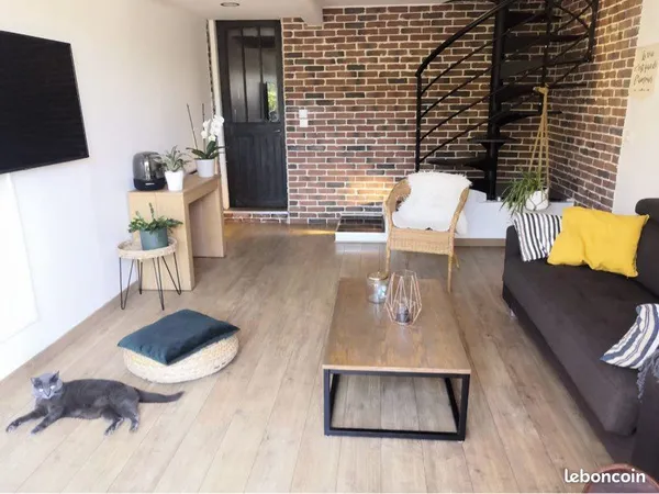 Maison meublée - 80 m² avec extérieur- Bois-Guillaume