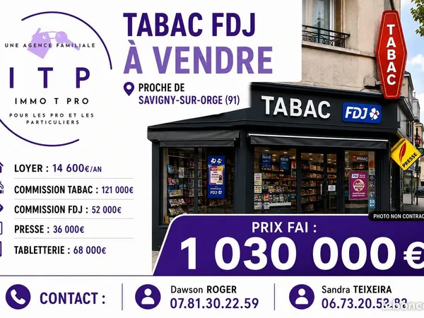 Fdj, presse, tabac Savigny-sur-Orge