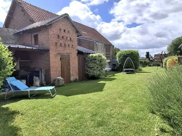 HOLNON (02760) Maison à vendre 6 pièces, Jardin, Garage, Dépendances et Grenier Aménageable