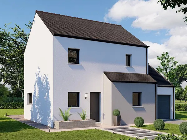 Terrain + maison 90 m²