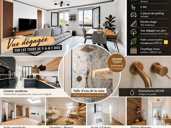 Appartement 5 pièces 108 m²