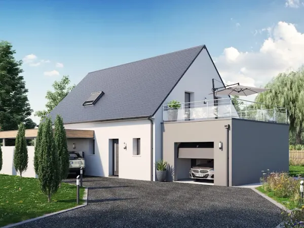 Maison neuve 5 pièces 139 m²