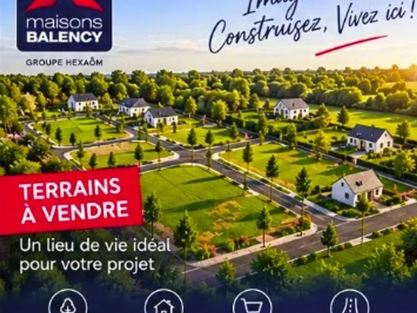 Terrain 445 m²