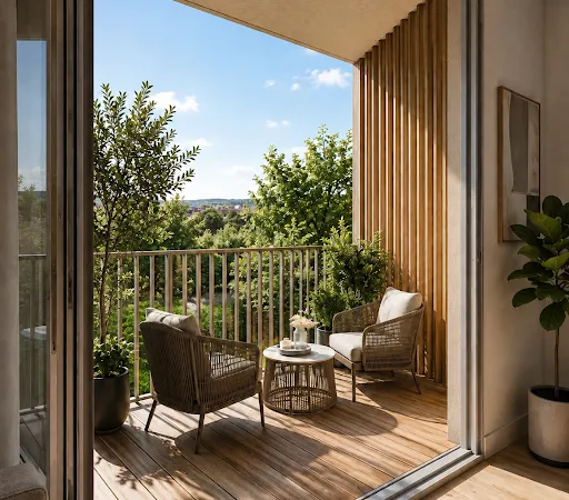 Appartement 2 pièces 43 m²